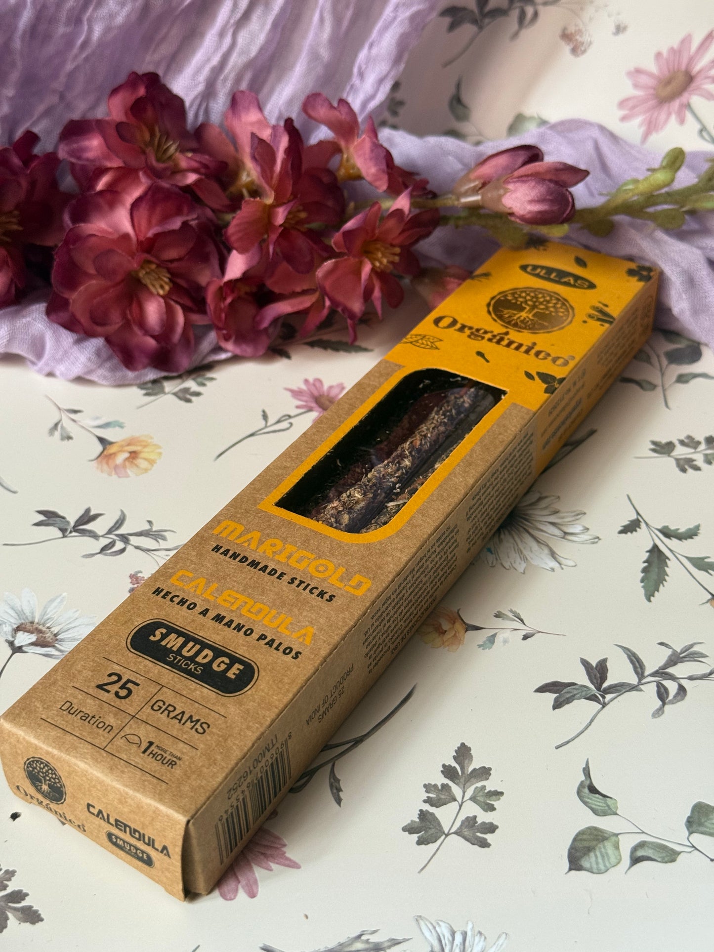 Incienso Orgánico Caléndula - ULLAS