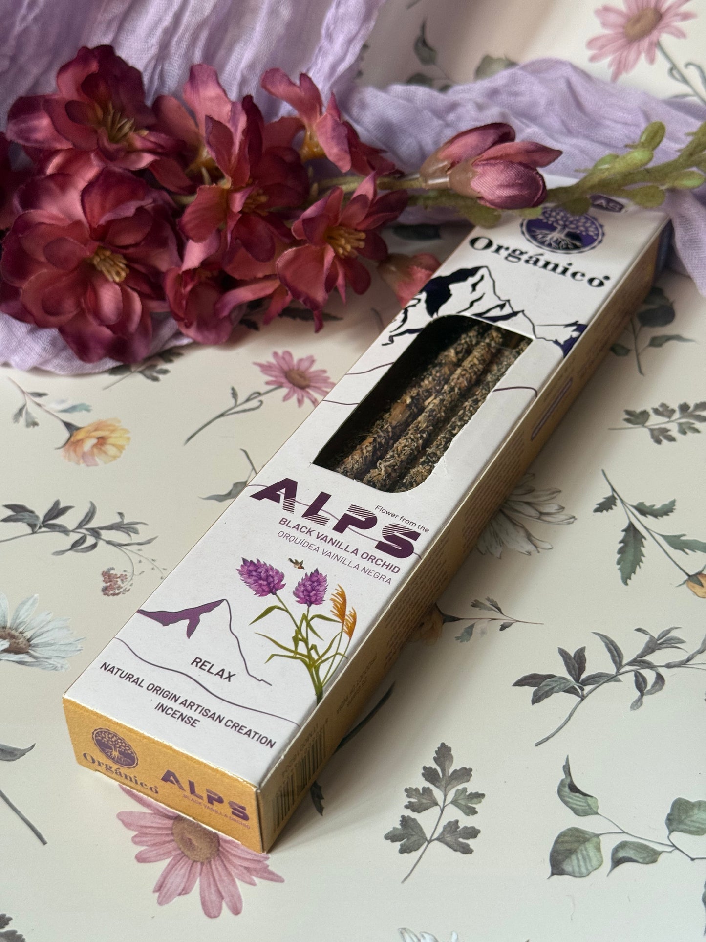 Incienso ULLAS Alps - Orquídea Vainilla Negra