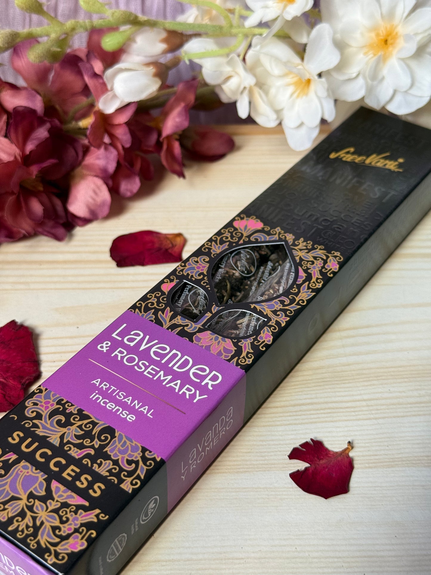Incienso Lavanda & Romero Éxito – Manifest SREE VANI