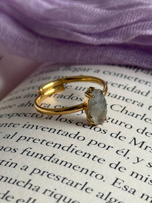Anillo "Me adapto" - Labradorita