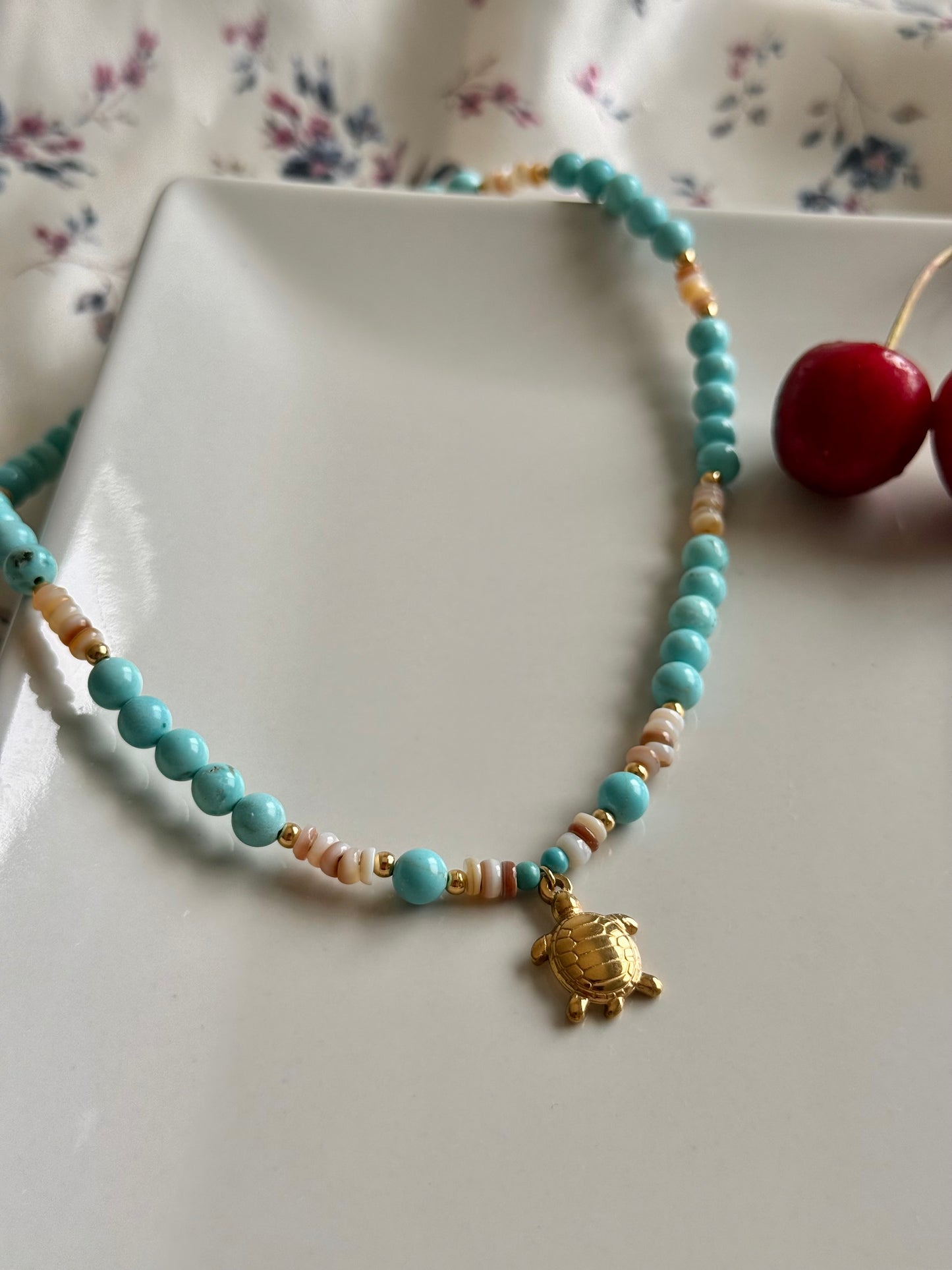 Collar Laia 🐠 - Turquesa