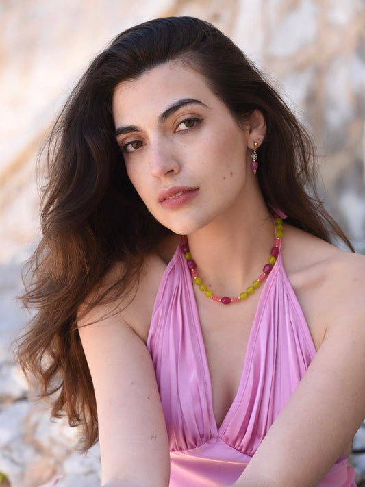Collar Chloris 🩷 - Ágata y Jade