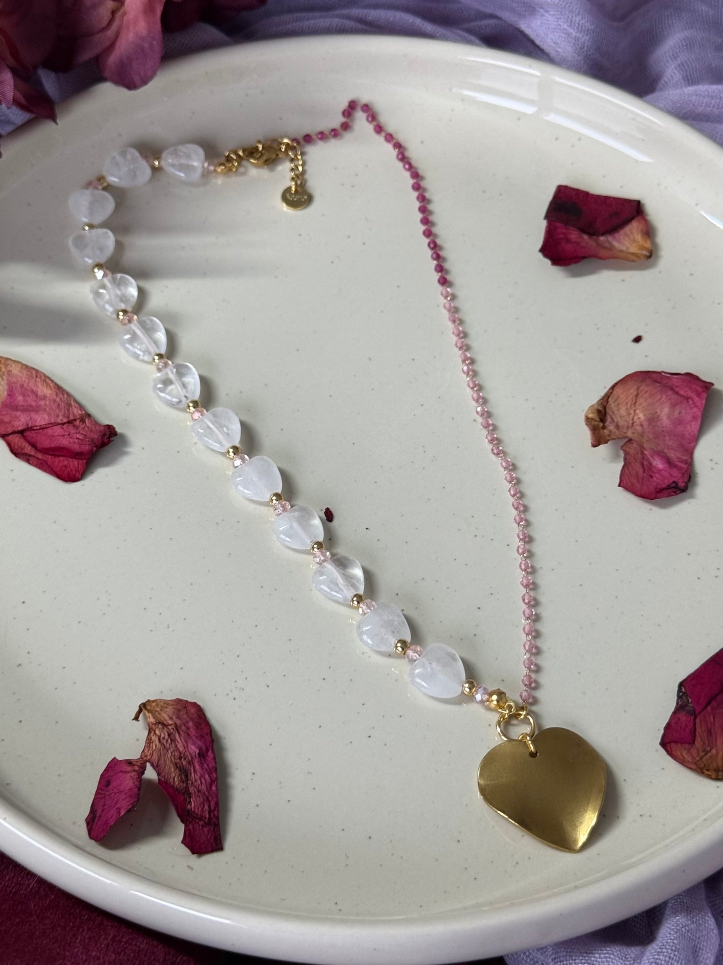 Collar Empoderada - Cuarzo Blanco