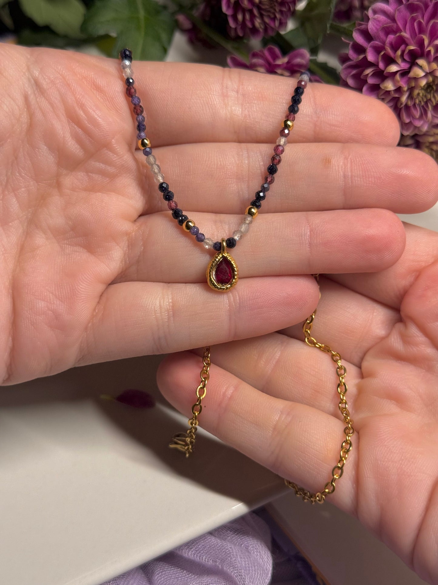 Collar Minuit - Granate