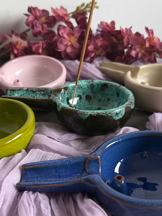 Marjal - Quemador de Incienso Artesanal de Cerámica