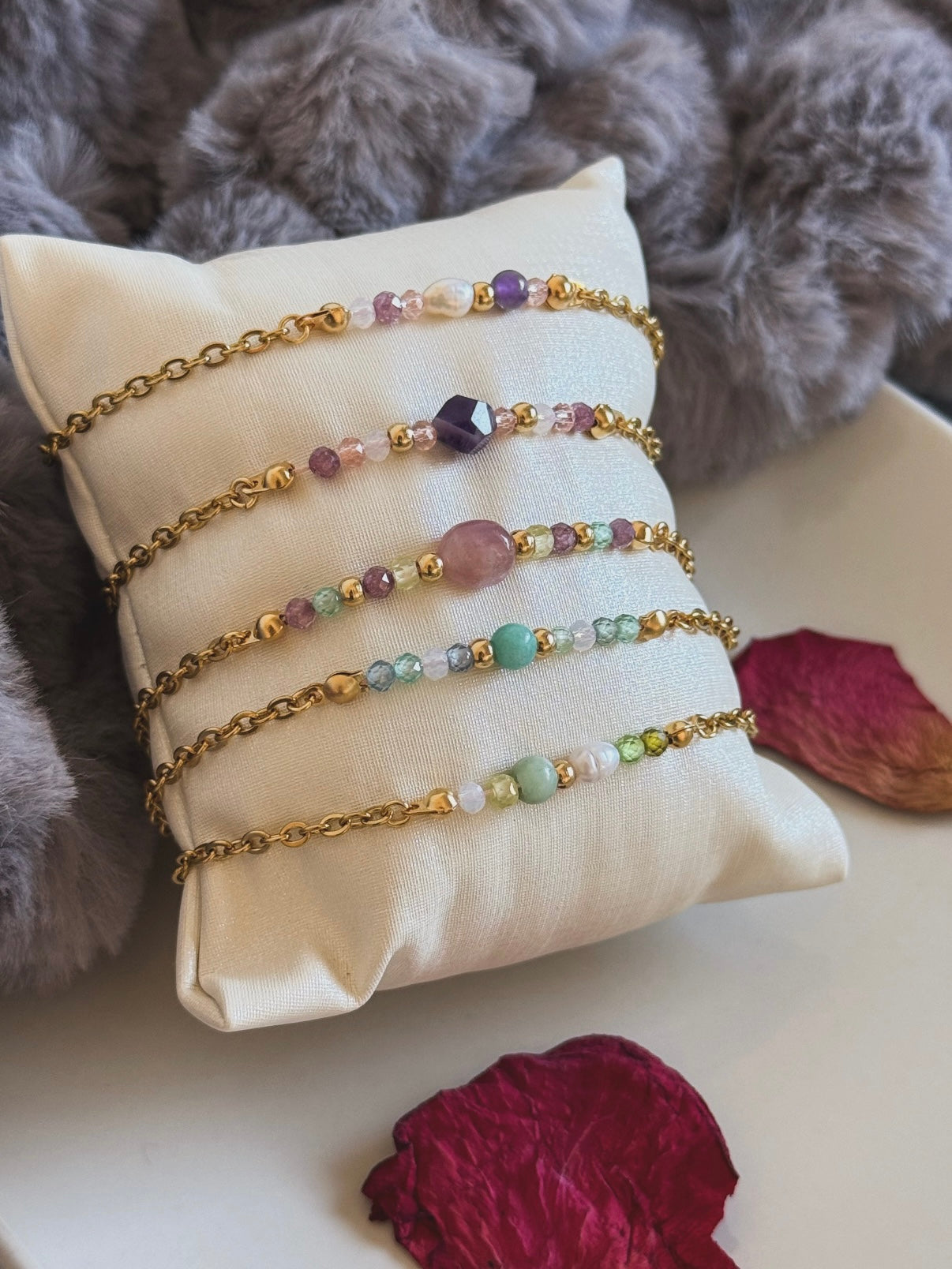 Pulsera Mireia con Amazonita