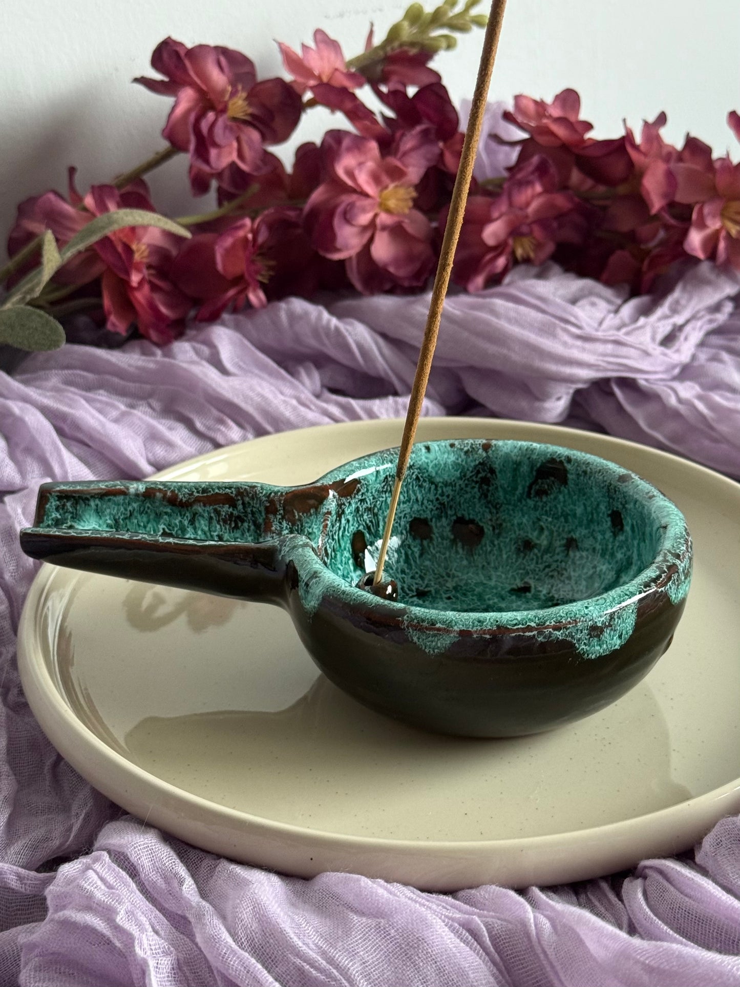 Marjal - Quemador de Incienso Artesanal de Cerámica