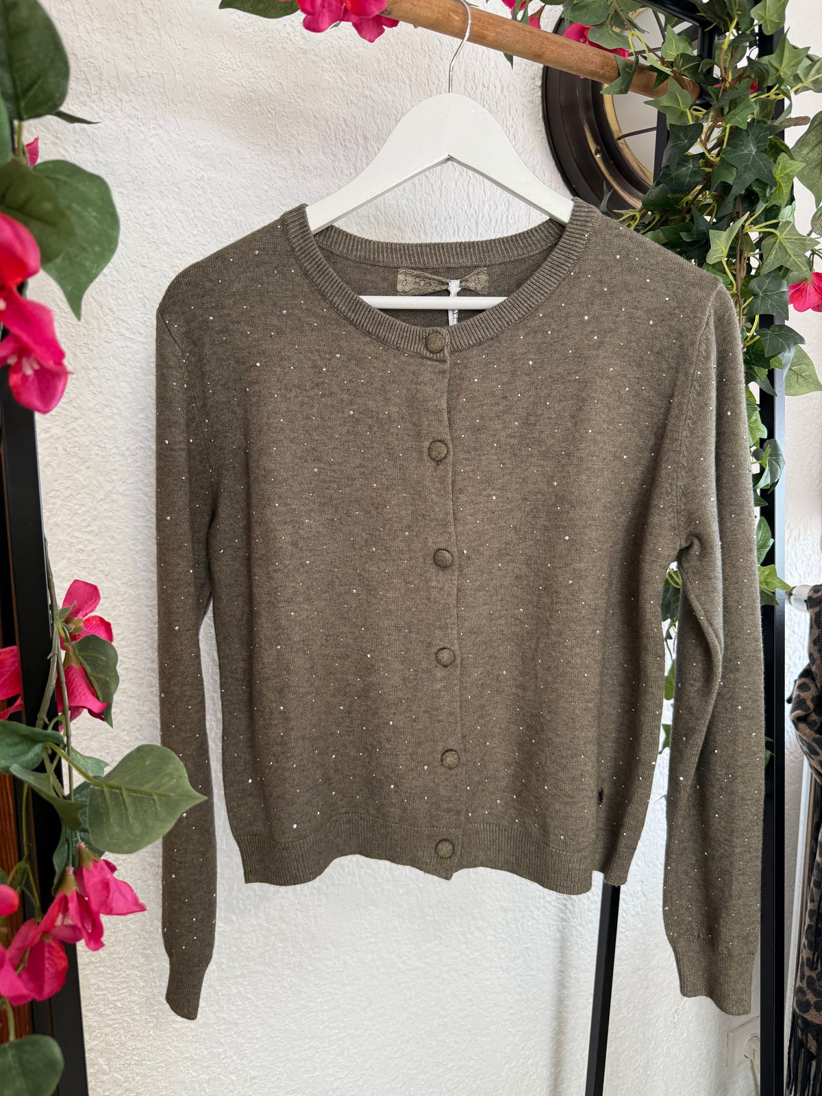 Cardigan Joline 💕 punto &strass - Talla hasta 40