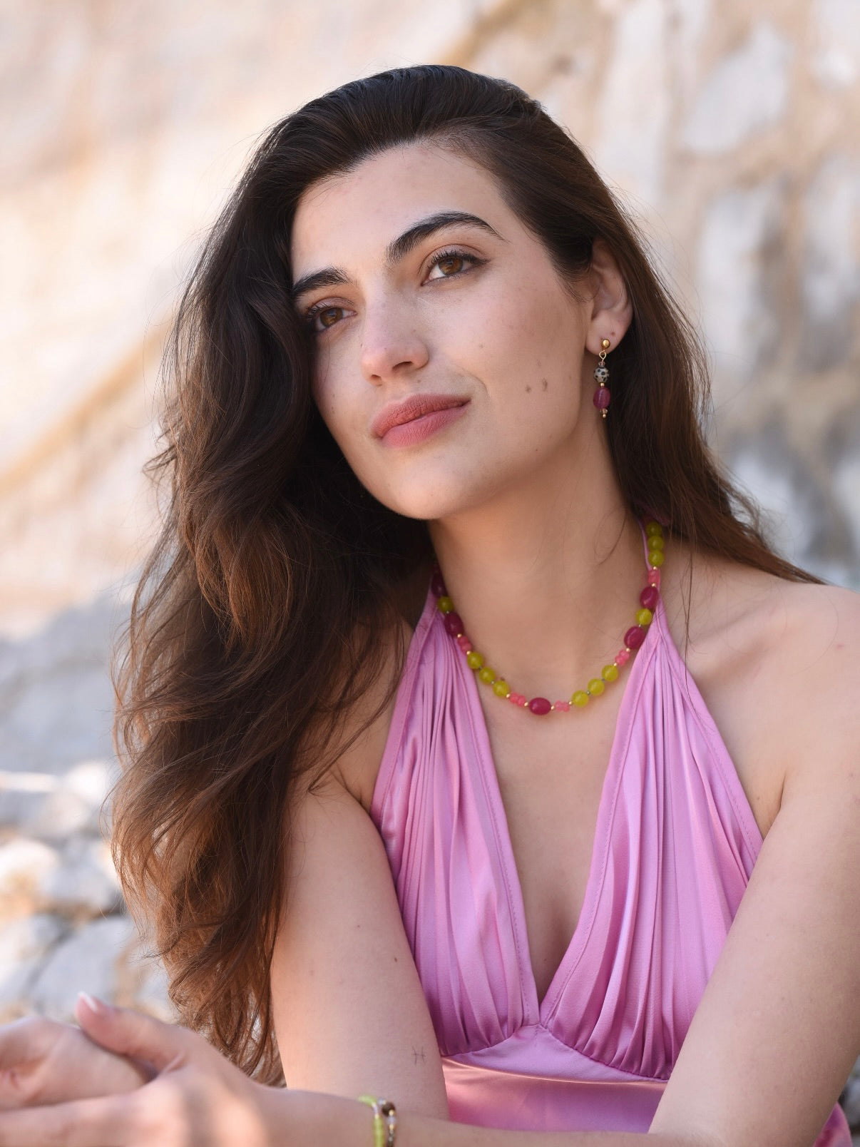 Collar Chloris 🩷 - Ágata y Jade