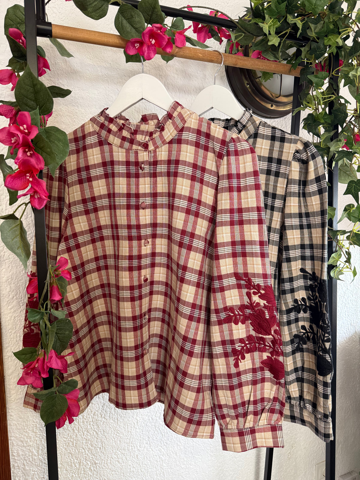 Camisa Escocia ❤️ - Talla hasta 46