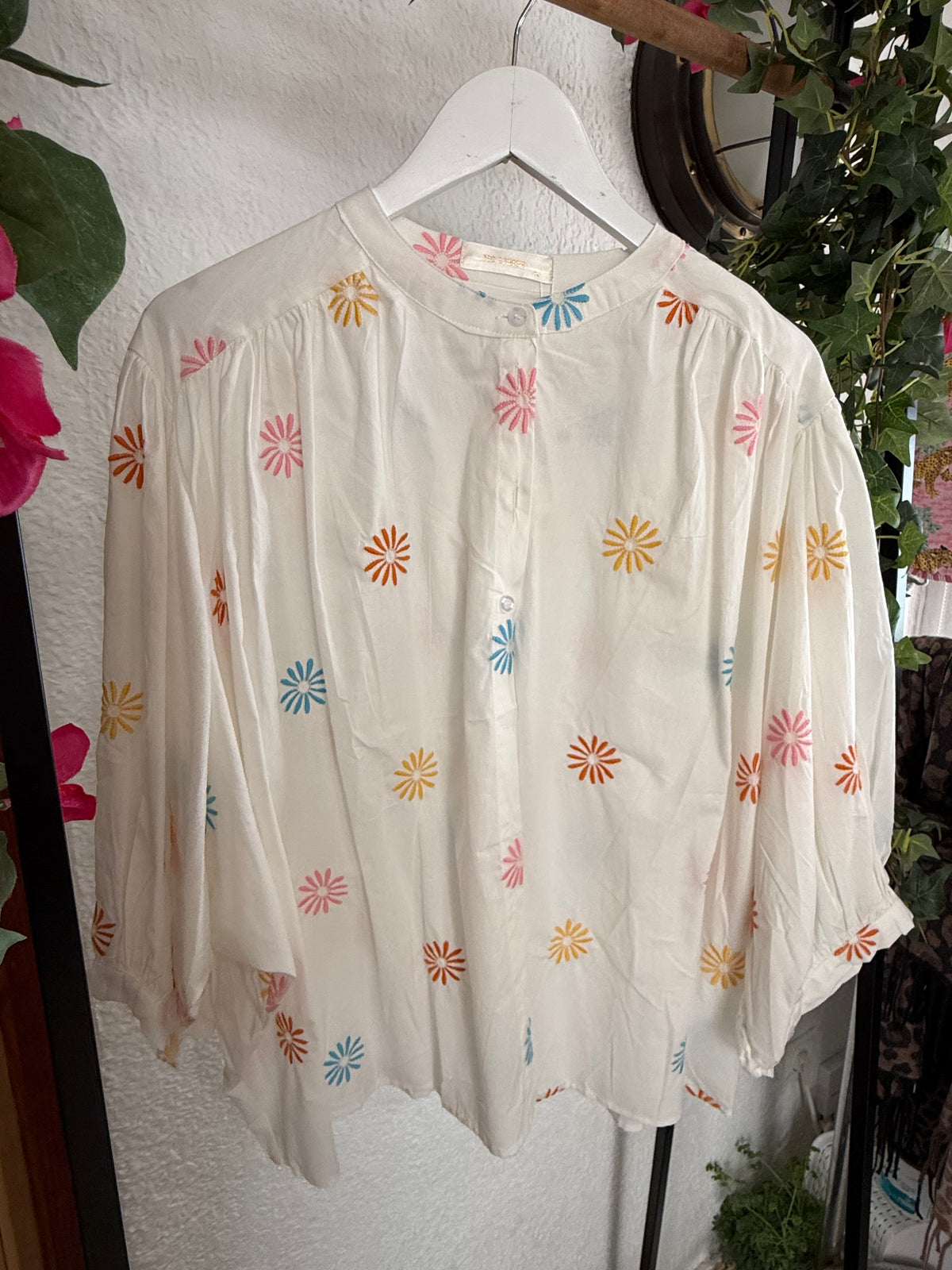 Camisa Marga 🌼 - Talla hasta 48