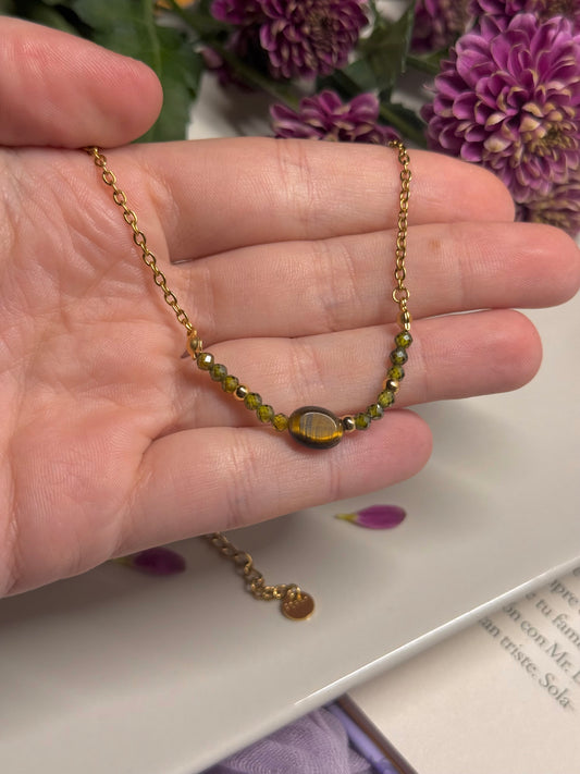 Collar Terre - Ojo de Tigre