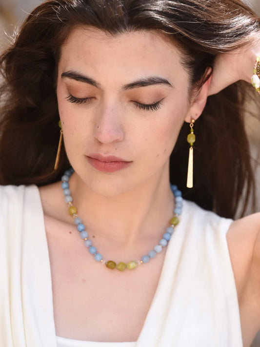 Pendientes Sybil con Ágata