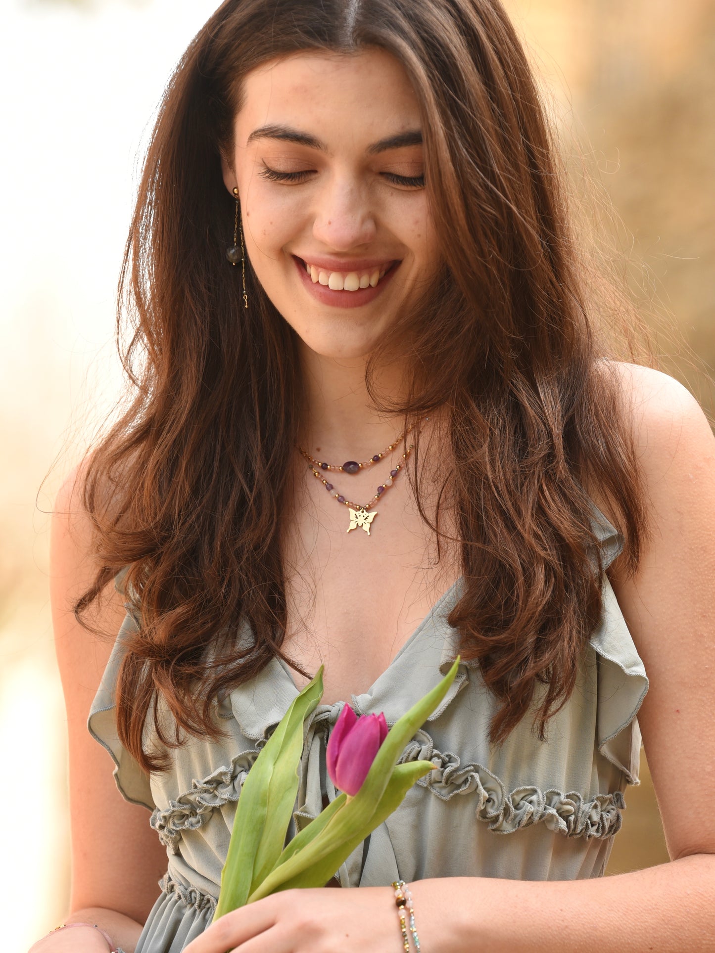 Collar Ailes - Amatista