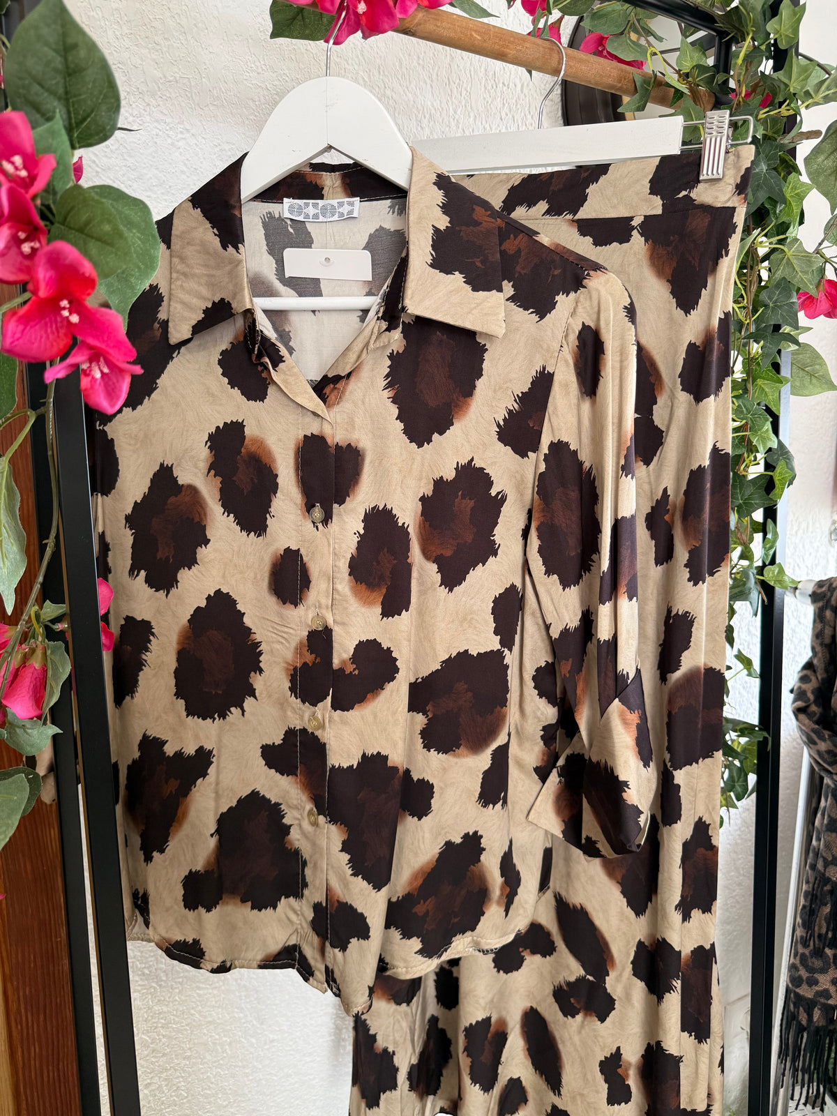 Camisa Cheetah 🐆- Talla hasta 44