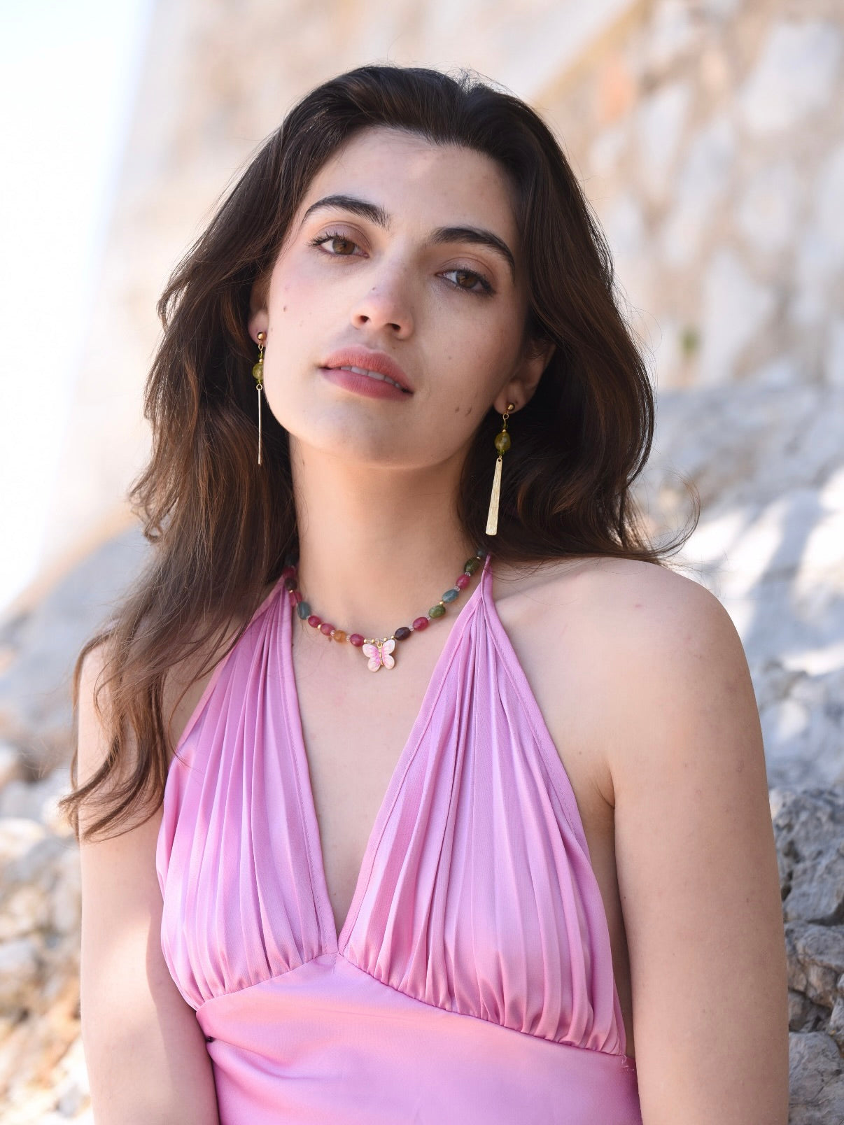 Collar Vanessa 🦋 -Ágatas