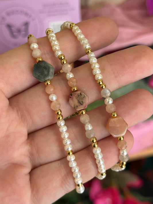 Pulsera Mònica ✨ - Piedra del Sol