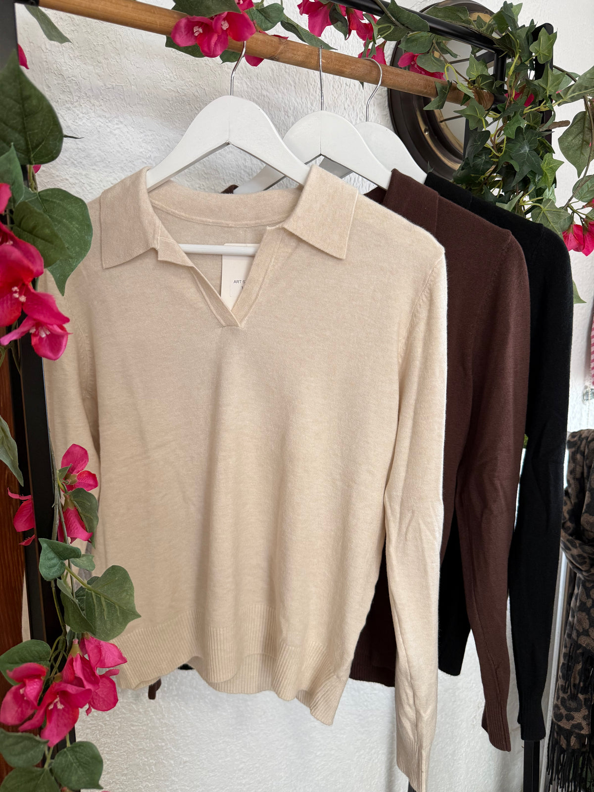 Jersey Polo 🌸 - Talla hasta la 42