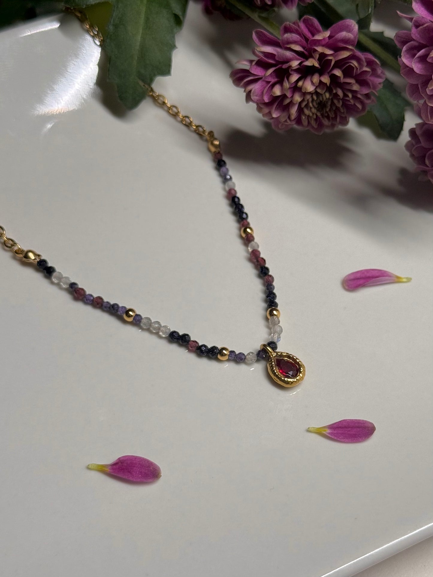 Collar Minuit - Granate