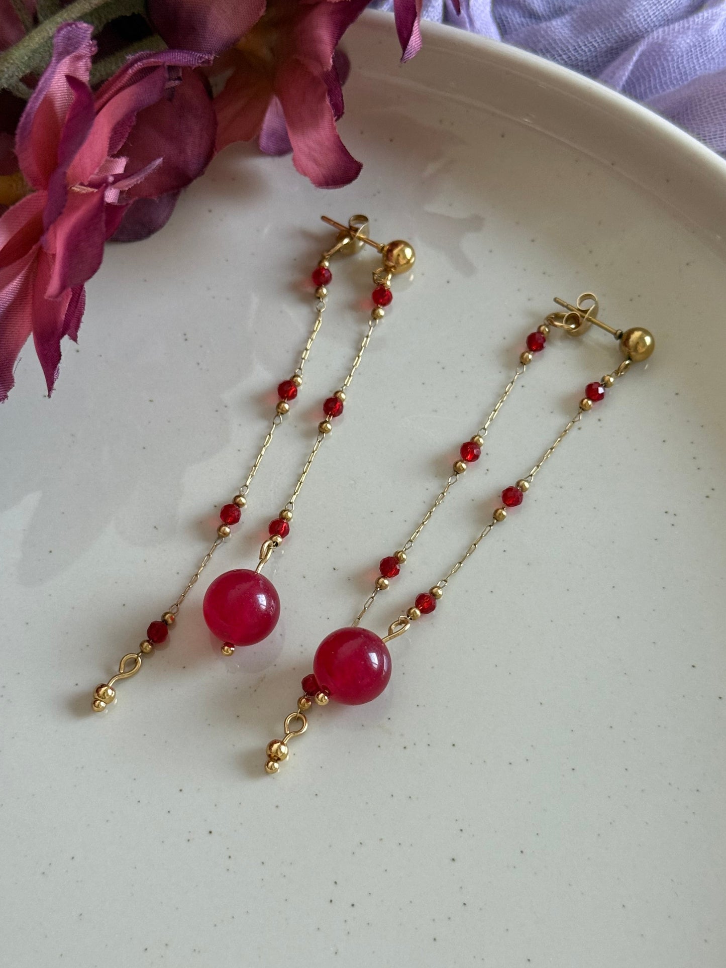 Pendientes de Orión Rojo - Cinturó d'Orió