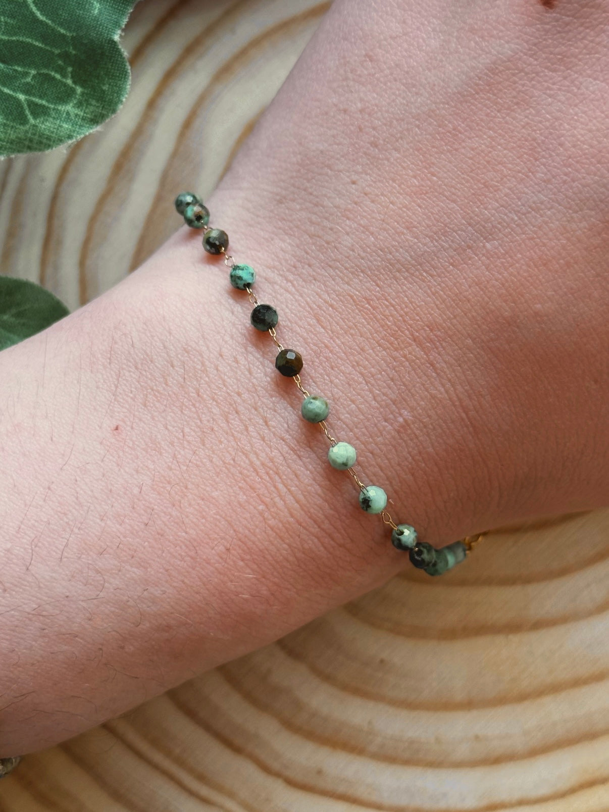 Pulsera Silvia - Turquesa