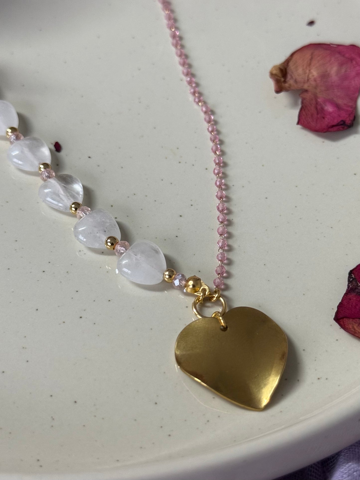 Collar Empoderada - Cuarzo Blanco