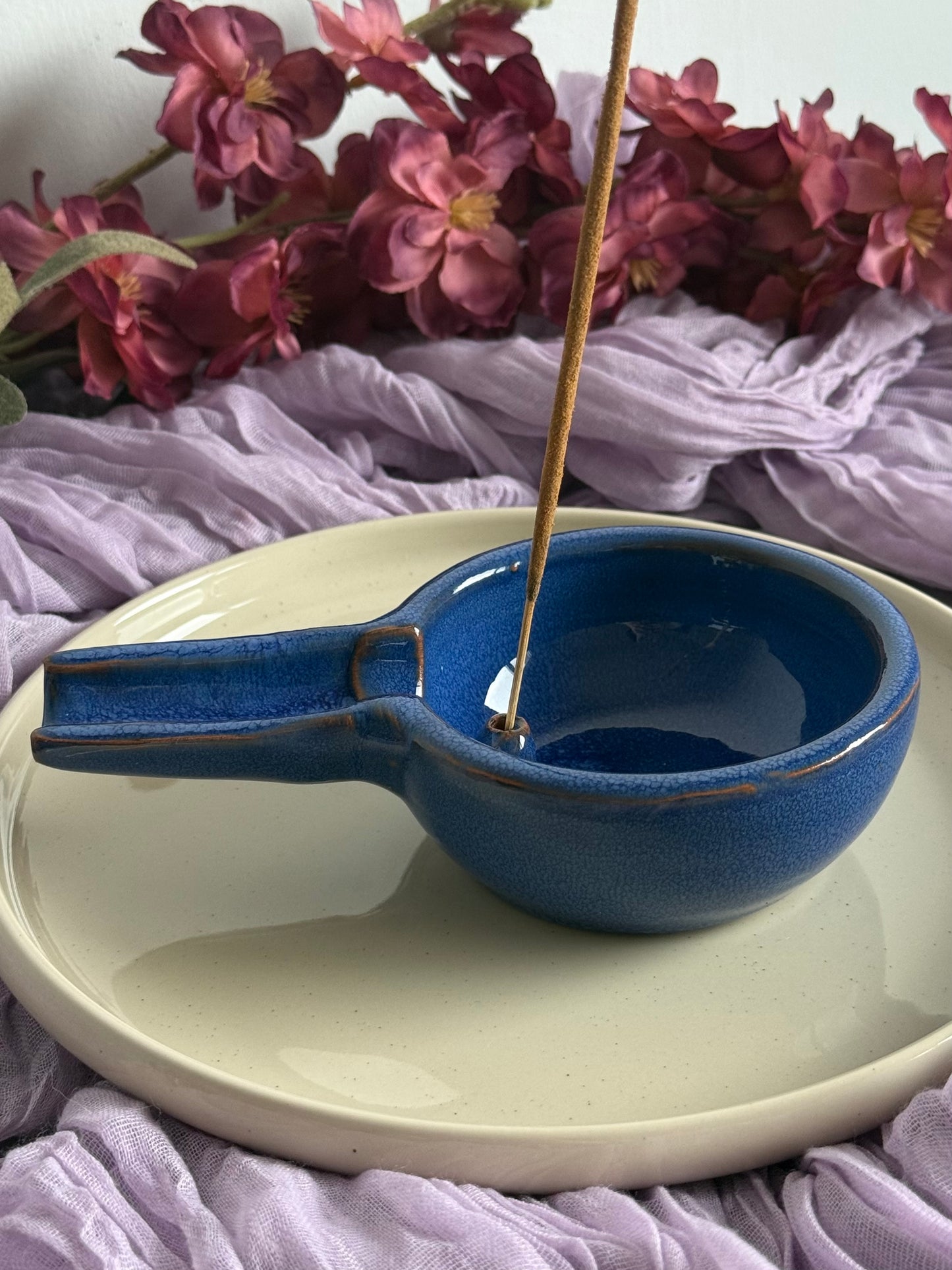 Marjal - Quemador de Incienso Artesanal de Cerámica