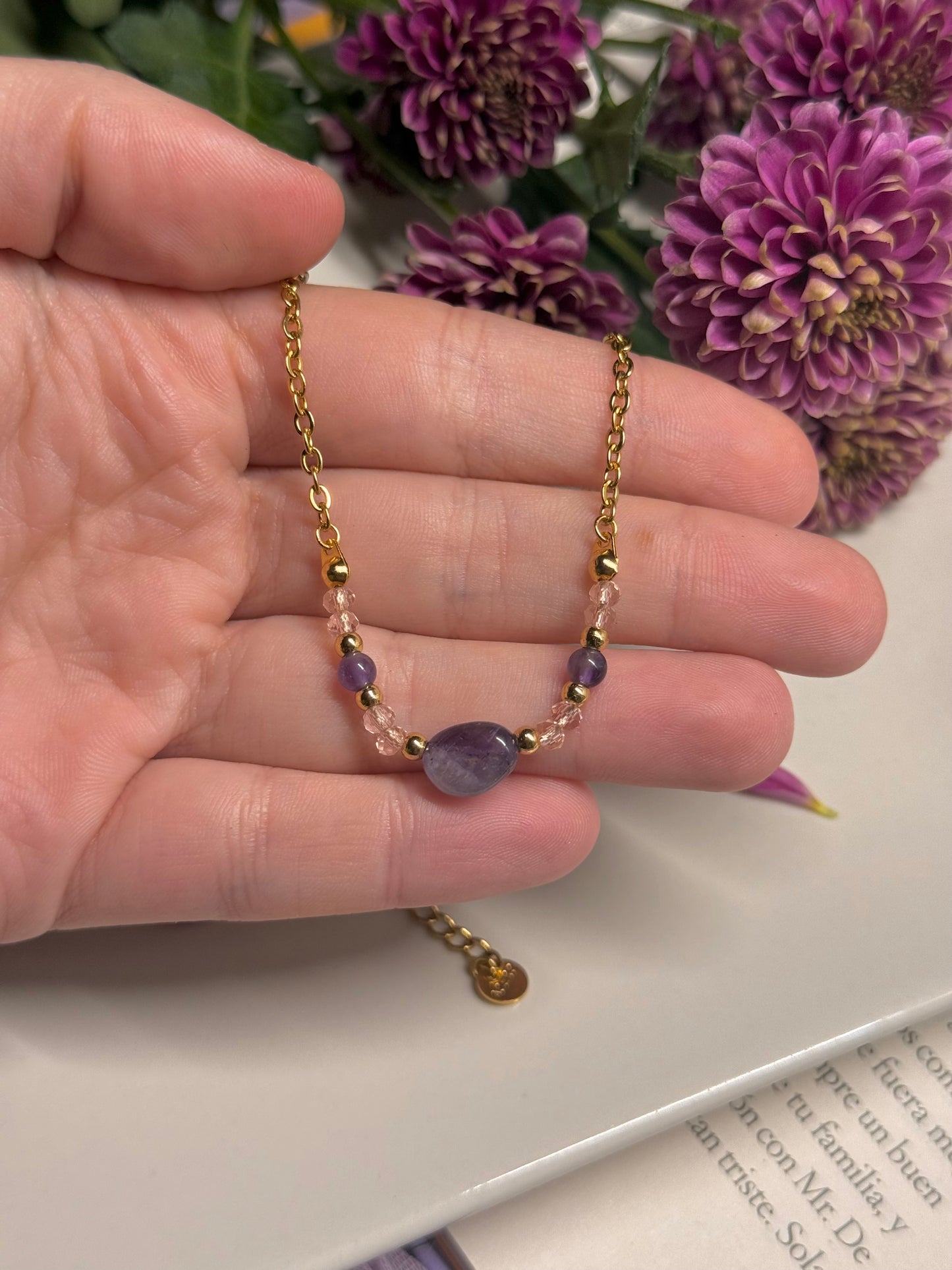 Collar Ailes - Amatista