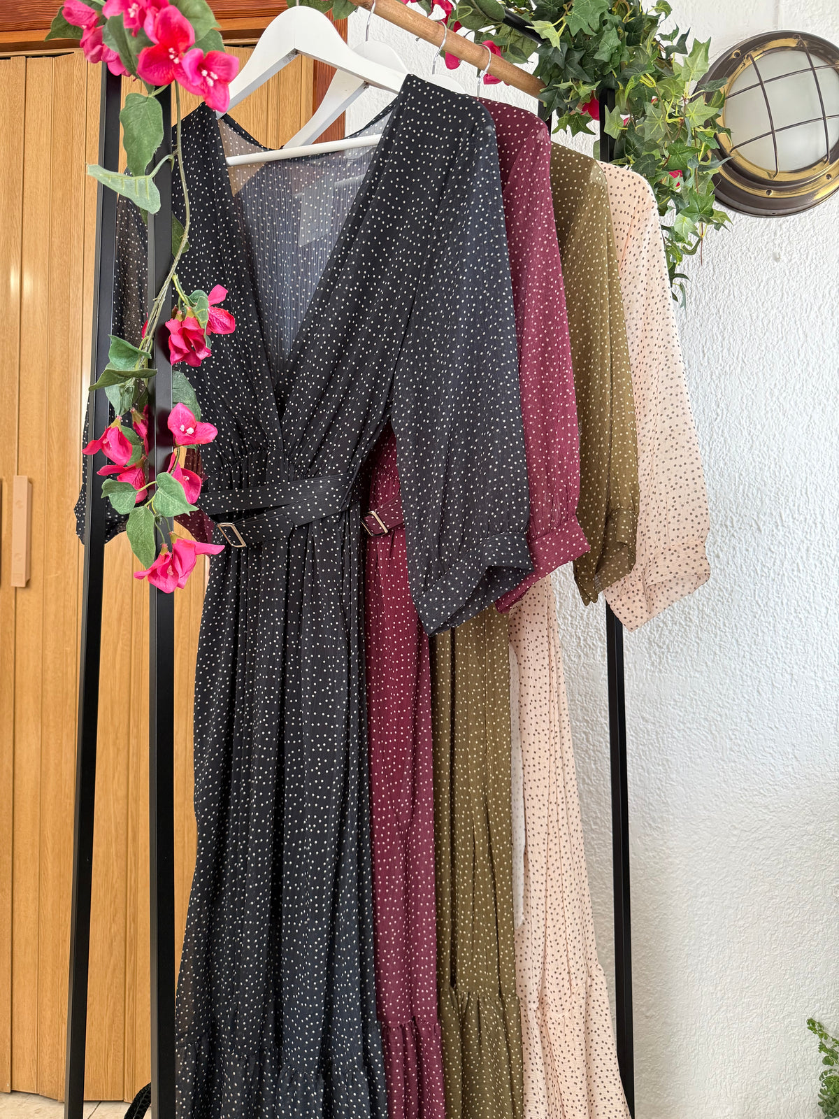 Vestido Lunares 💖 - Talla hasta 44