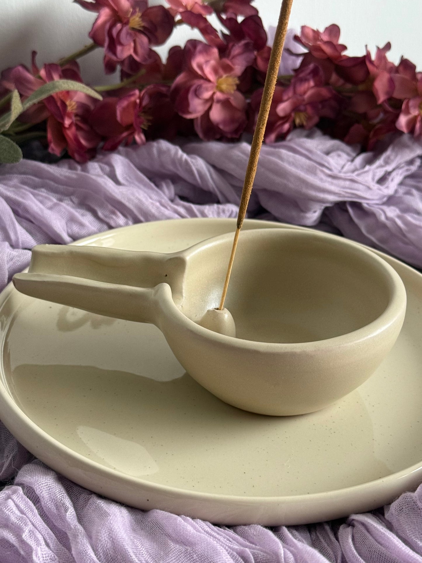 Marjal - Quemador de Incienso Artesanal de Cerámica