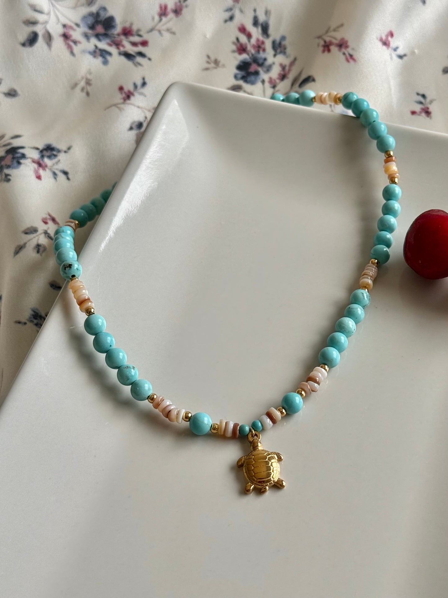 Collar Laia 🐠 - Turquesa