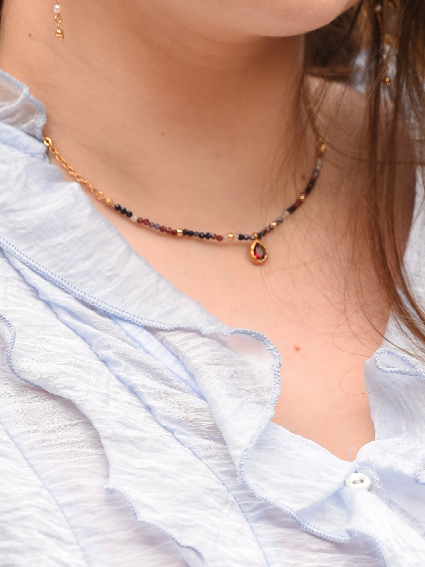 Collar Minuit - Granate