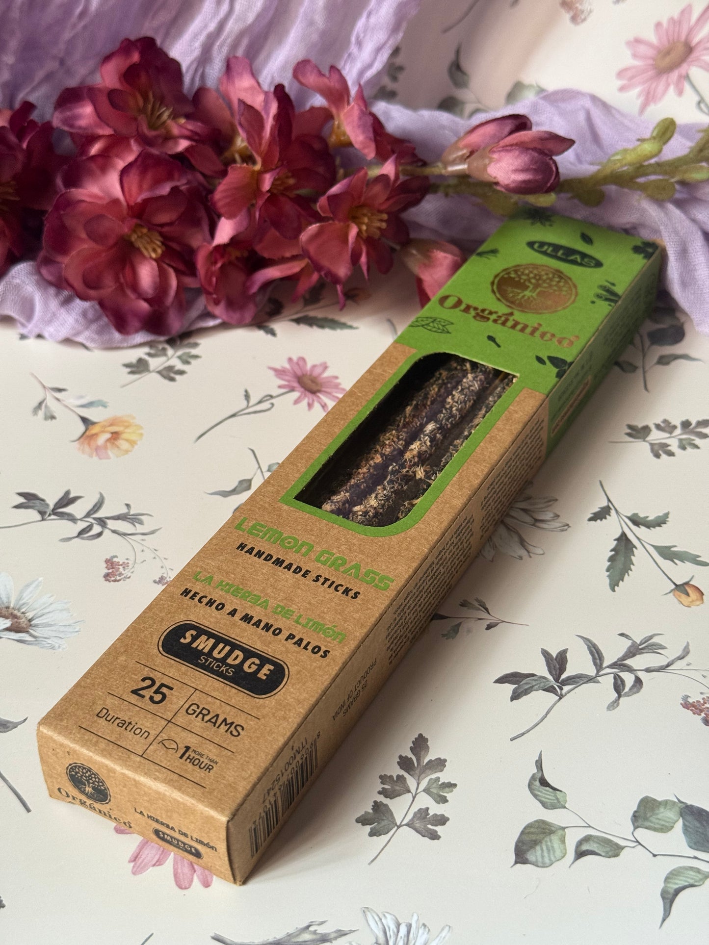 Incienso Orgánico Lemon Grass - ULLAS