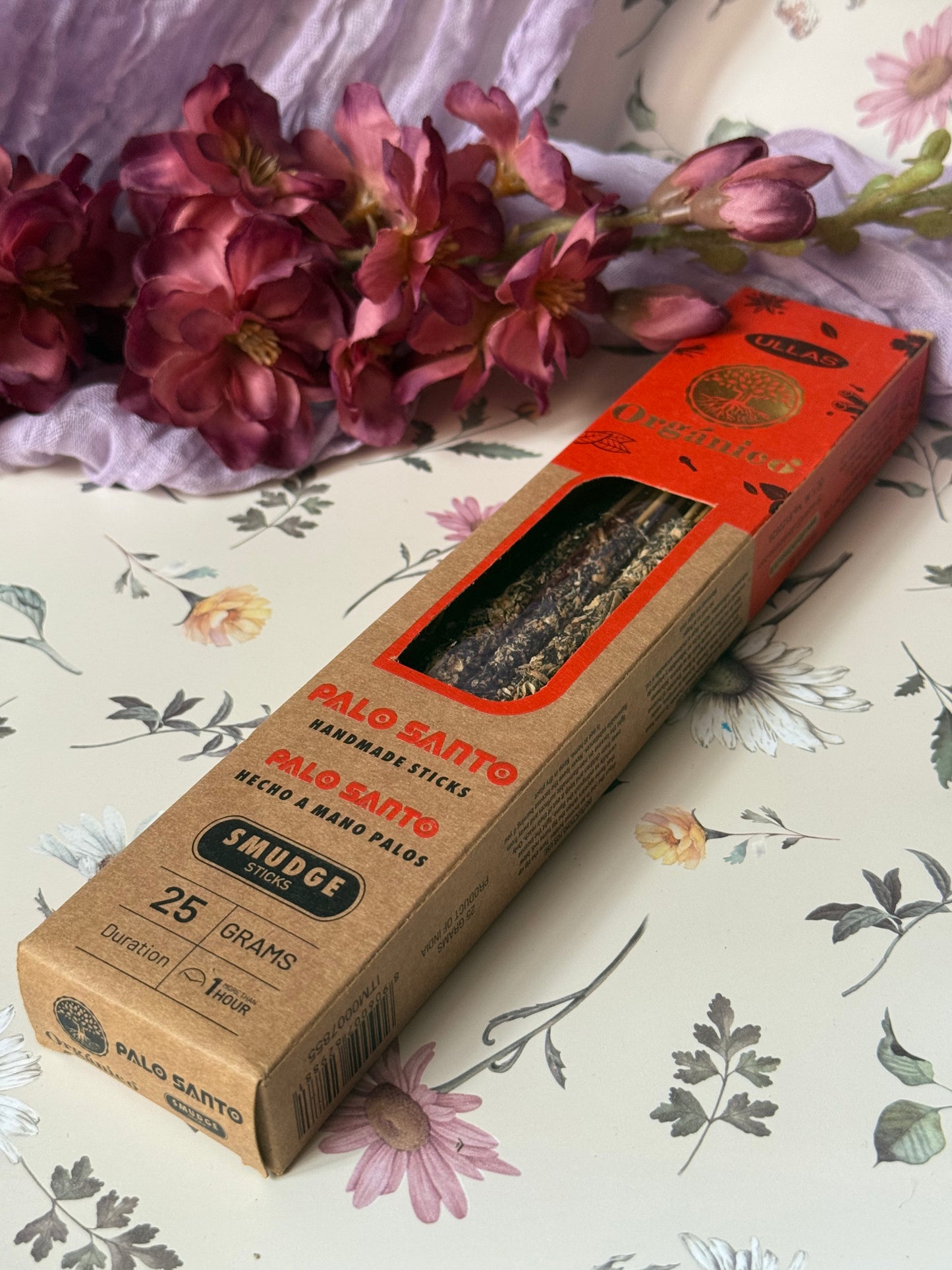 Incienso Orgánico Palo Santo - ULLAS