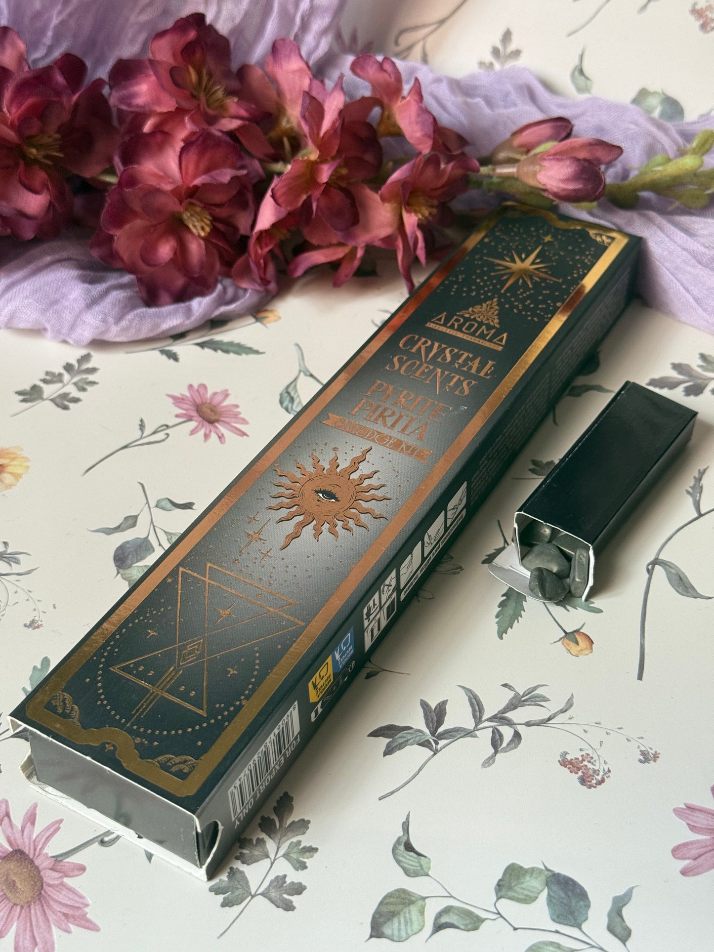 Incienso Pirita Crystal Scents - Aroma Lifestyle