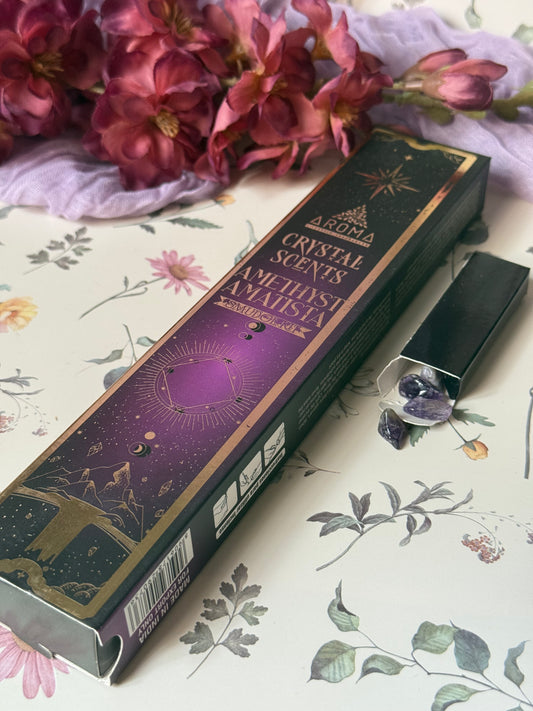 Incienso Amatista Crystal Scents - Aroma Lifestyle