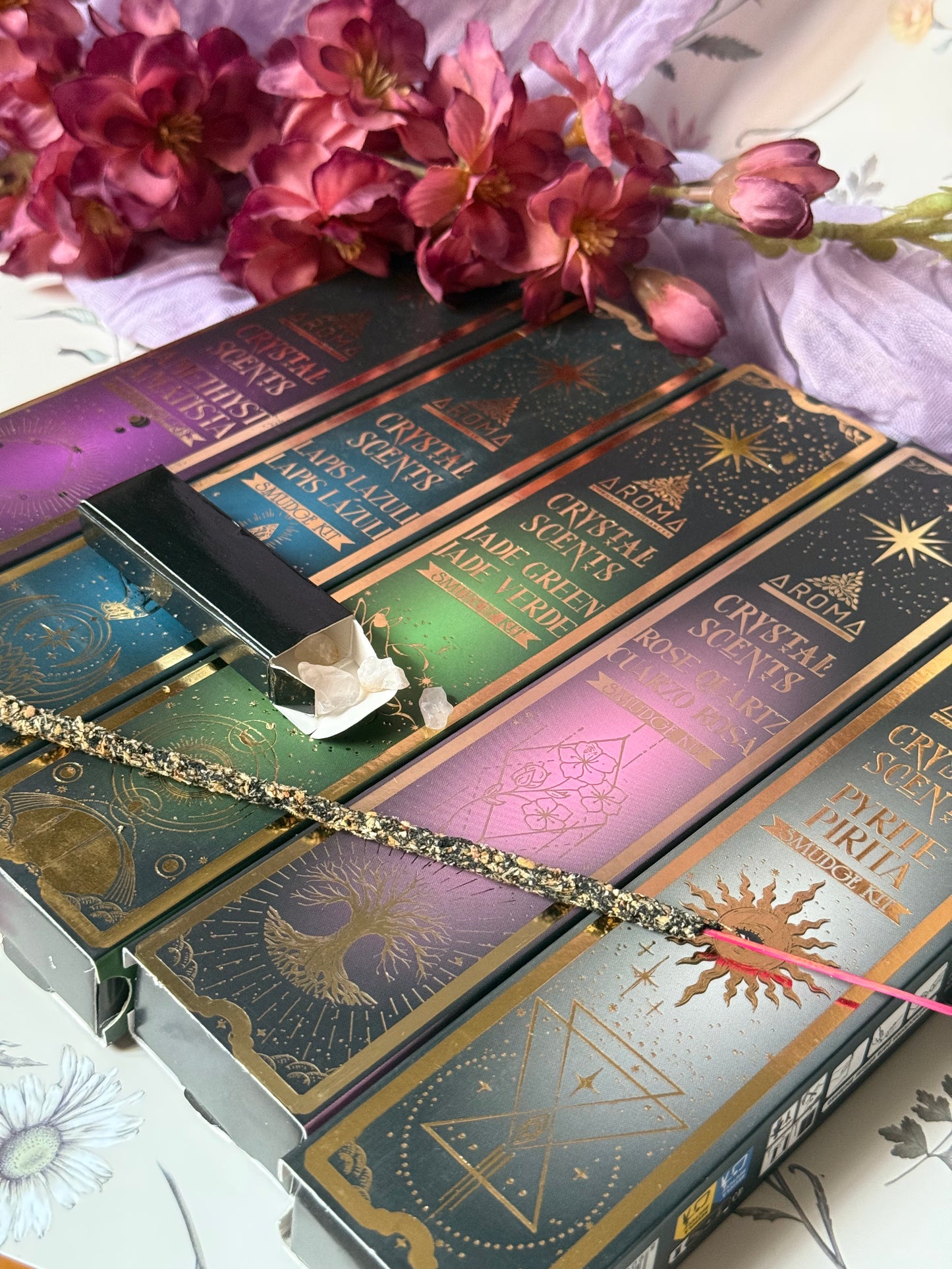 Incienso Amatista Crystal Scents - Aroma Lifestyle