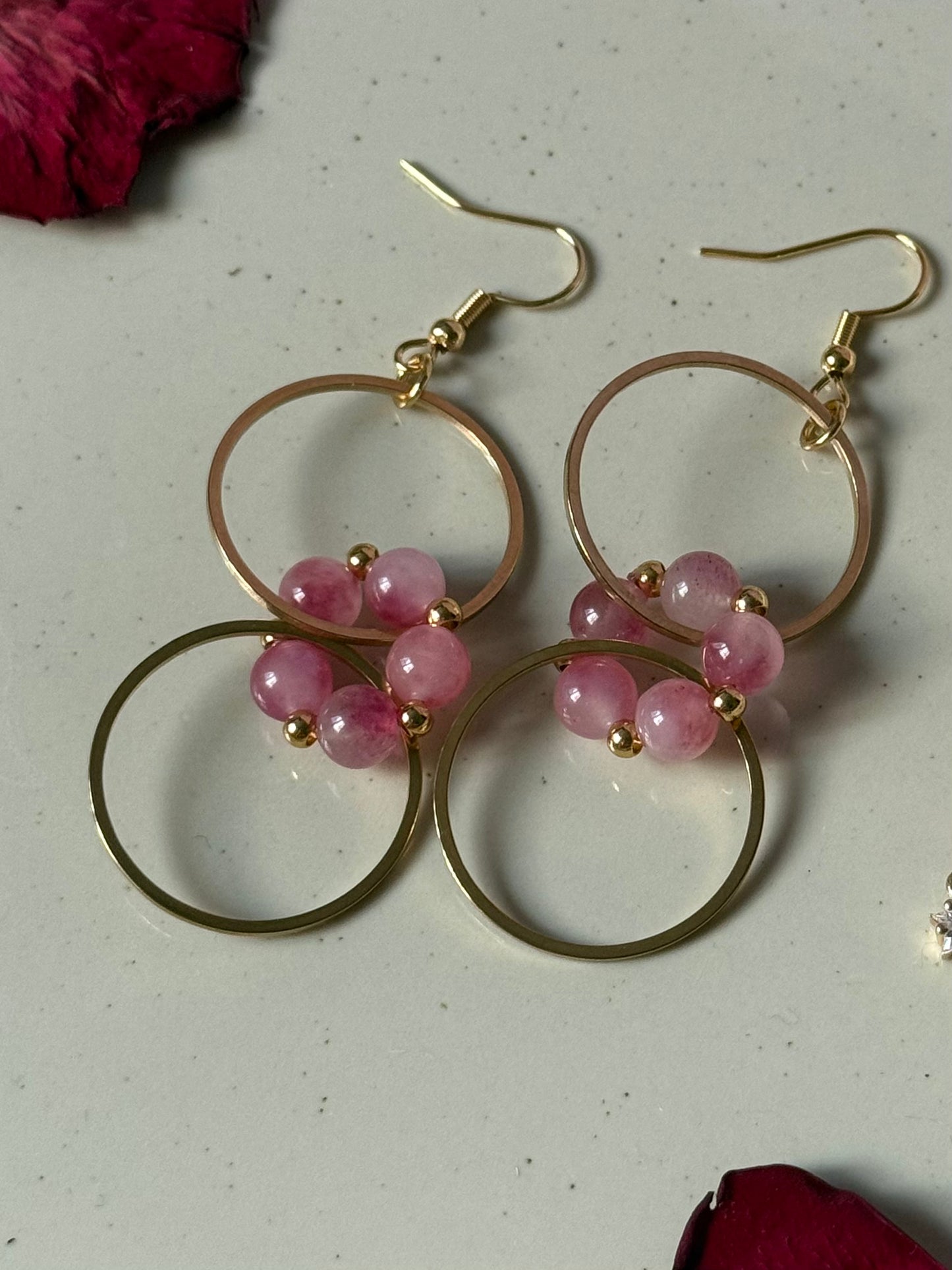 Pendientes Nebulosa Largos Ágata - Cinturó d'Orió