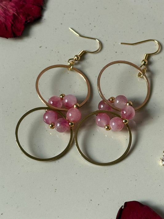 Pendientes Nebulosa Largos Ágata - Cinturó d'Orió