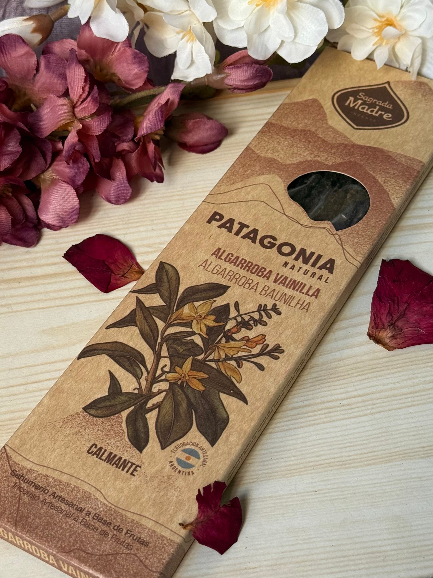 Incienso Patagonia Vainilla Algarroba - Sagrada Madre