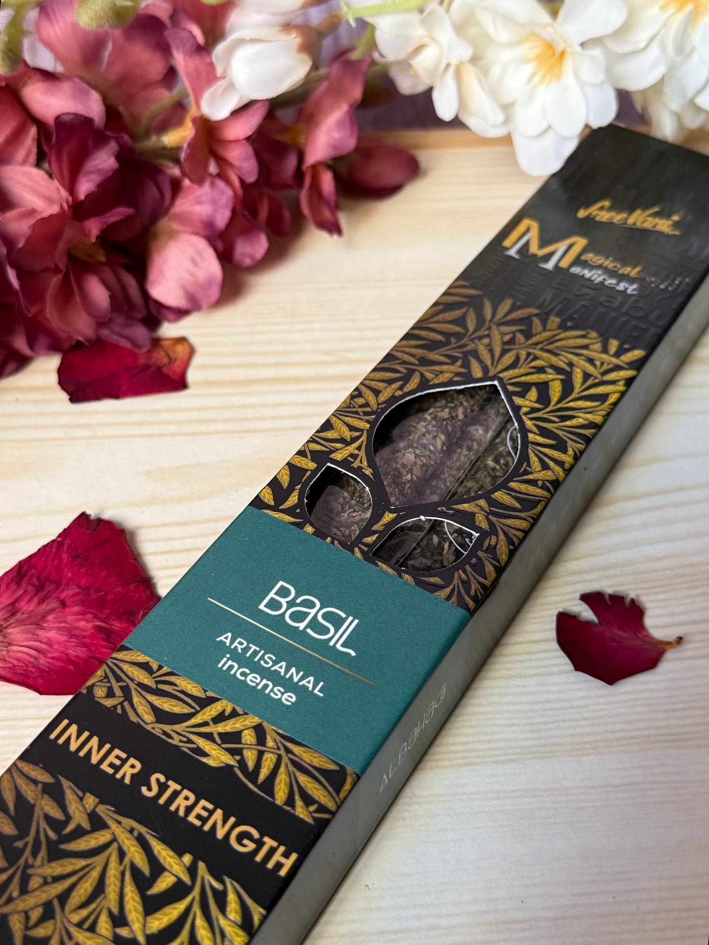 Incienso Albahaca Fuerza Interior – Manifest SREE VANI