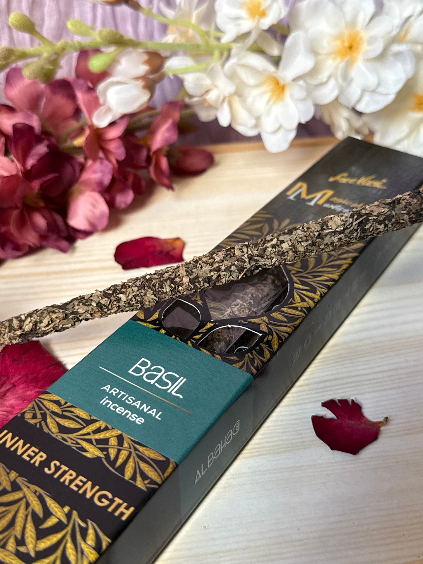 Incienso Albahaca Fuerza Interior – Manifest SREE VANI